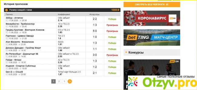 BetON - прогнозы и ставки на спорт фото1
