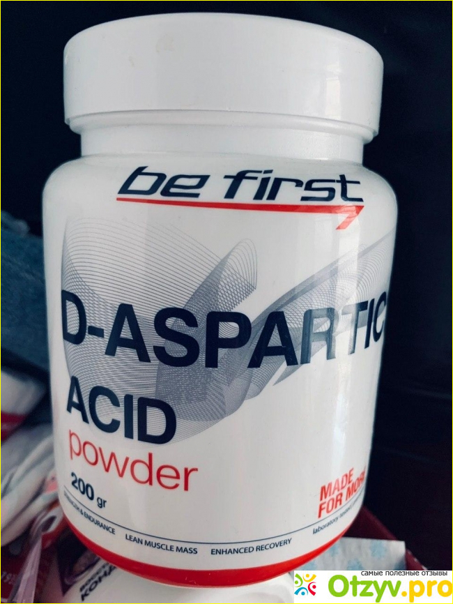 Отзыв о Be First D-aspartic acid Powder 200 гр