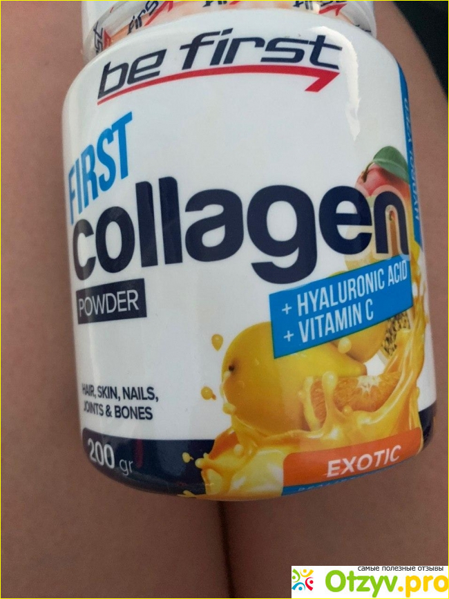 Отзыв о Be First Collagen + hyaluronic acid + vitamin C 200 грамм