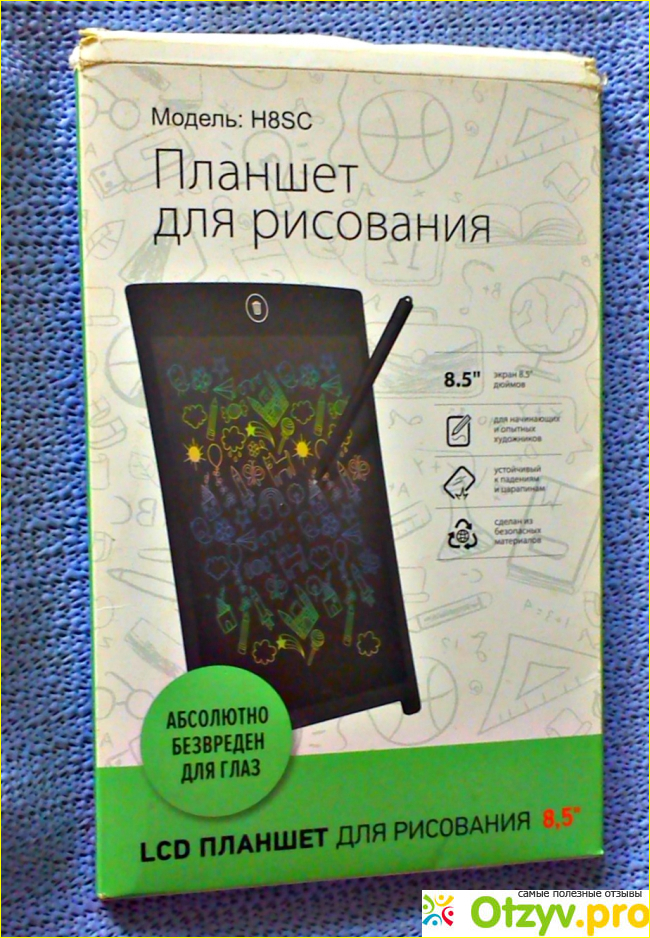 Отзыв о Планшет для рисования LCD Writing Tablet