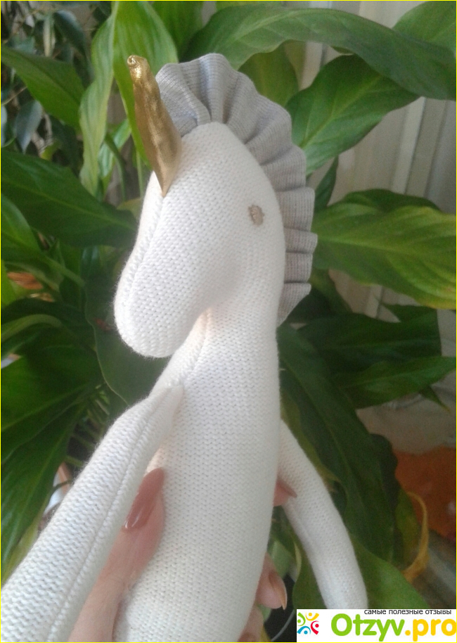 STOY Baby Unicorn White 30 cm Артикул 332833 фото2