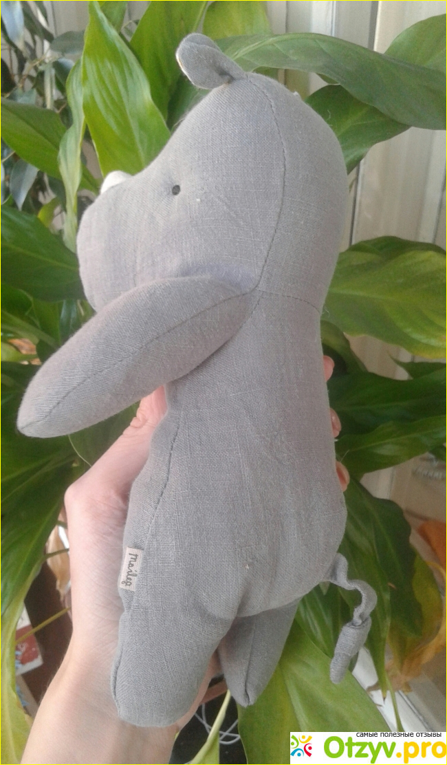 MAILEG мягкая игрушка Small Rhino Grey Артикул 547465_10 фото2