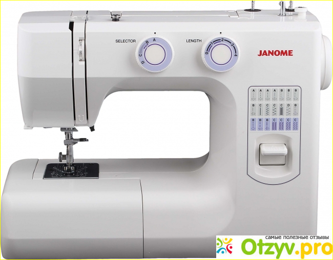 Какие возможности имеет Швейная машина JANOME 943 - 05 S?