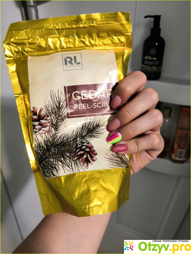Отзыв о Скраб-пилинг Peel-Scrub Cedar (орех)
