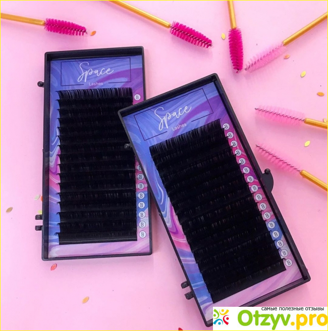 Отзыв о Материалы для наращивания ресниц Space Lashes