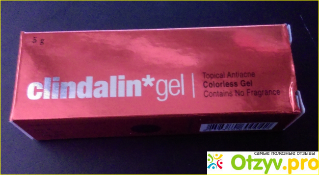 Отзыв о Гель от акне и прыщей CLINDA Clindalin Gel