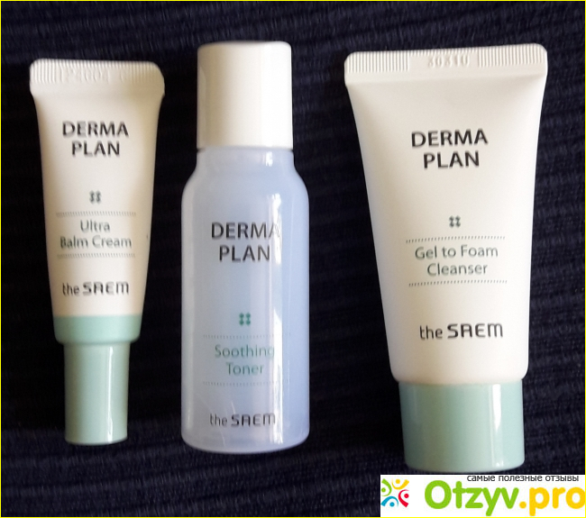 Набор для лица восстанавливающий The Saem Derma Plan фото1