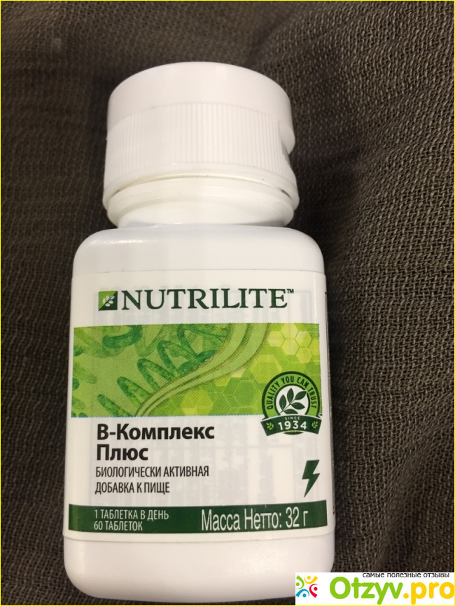 Отзыв о БАД Amway NUTRILITE™ B-комплекс плюс