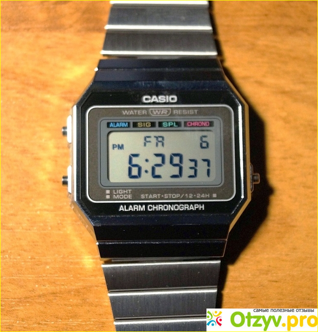 Отзыв о Мужские часы Casio A700WE-1AEF