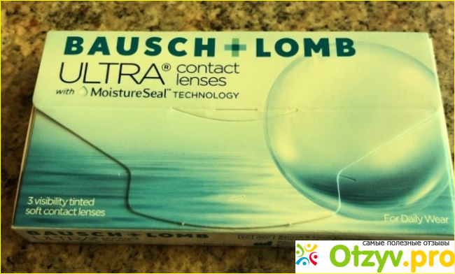 Отзыв о Контактные линзы Bausch&Lomb ULTRA