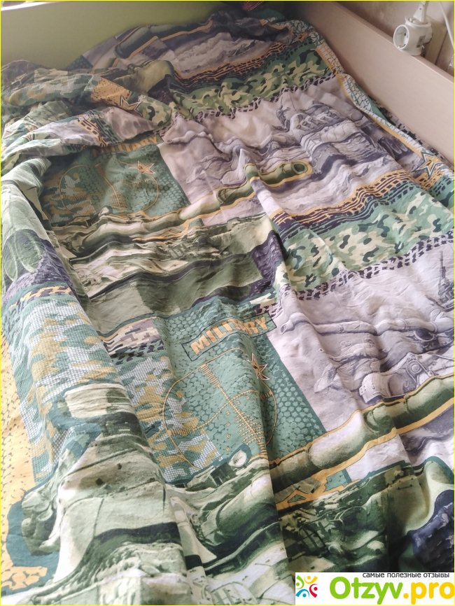 Комплект постельного белья 1,5-спальный, бязь Люкс, детская расцветка (Танк 3 D) фото4