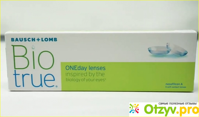 Отзыв о Контактные линзы Biotrue One Day