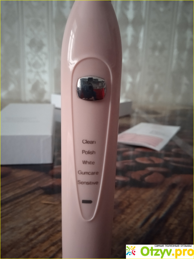 Электрическая зубная щетка Intelligent Electric Toothbrush с AliExpress фото2