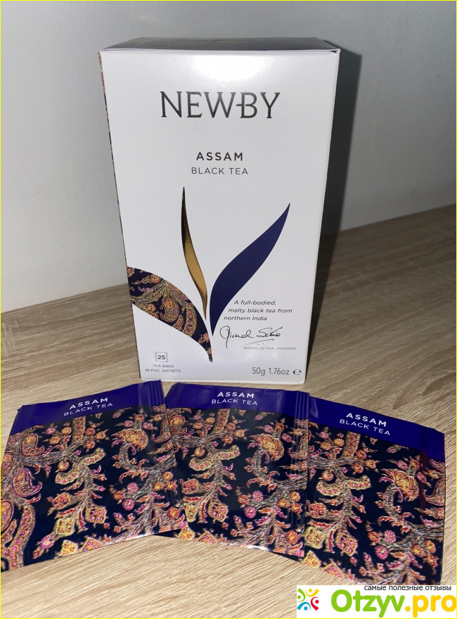 Отзыв о Чай «NEWBY». Assam. Black tea.