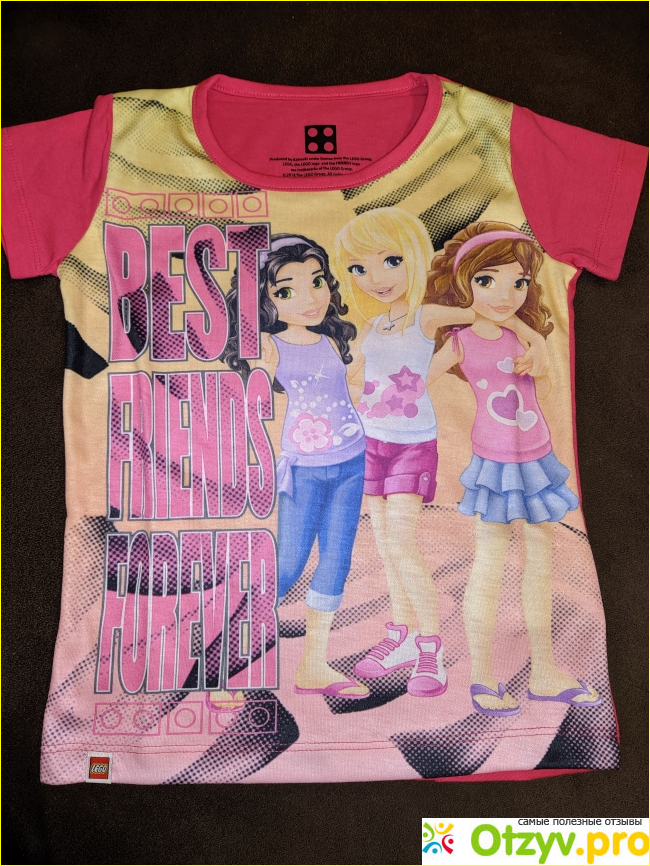 Отзыв о Футболка для девочки LEGO WEAR T-shirt Pink