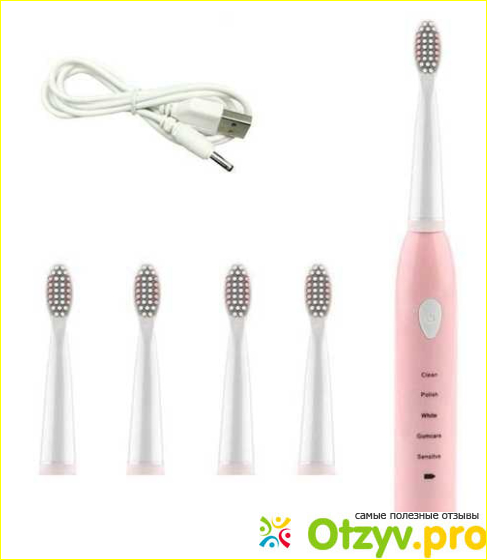 Отзыв о Электрическая зубная щетка Intelligent Electric Toothbrush с AliExpress