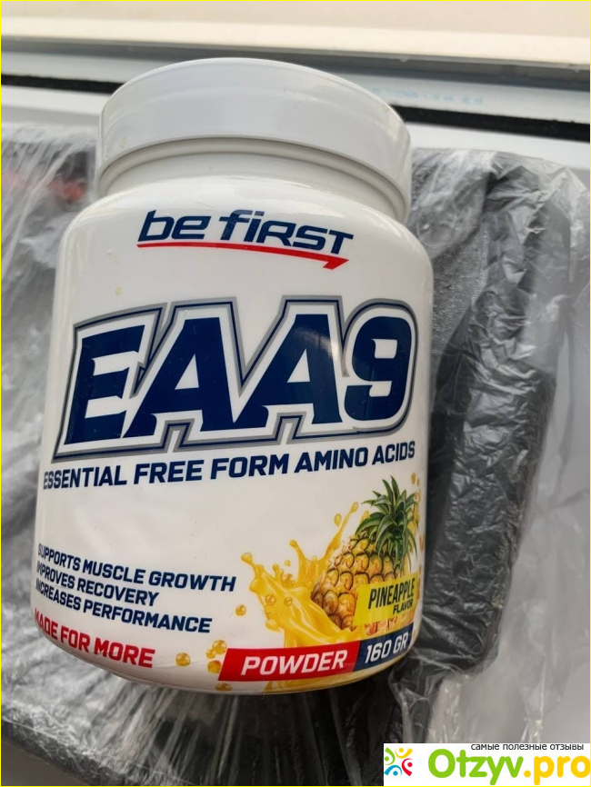 Отзыв о Комплекс аминокислот Be First EAA9 powder 160 гр