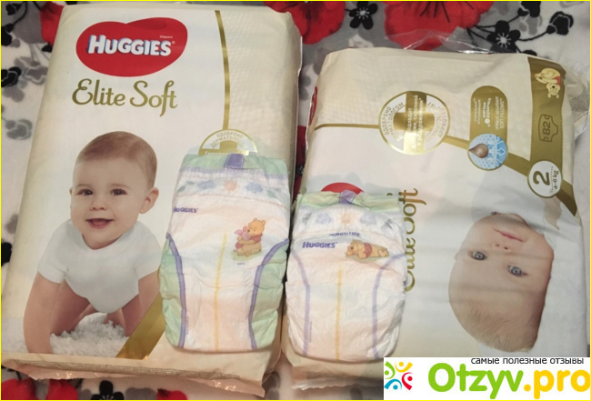 Отзыв о Huggies Elite Soft