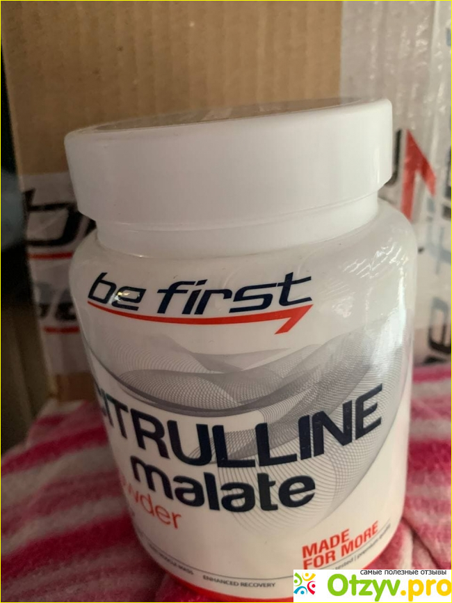 Отзыв о Be First Цитруллин Citrulline Malate Powder 300 гр