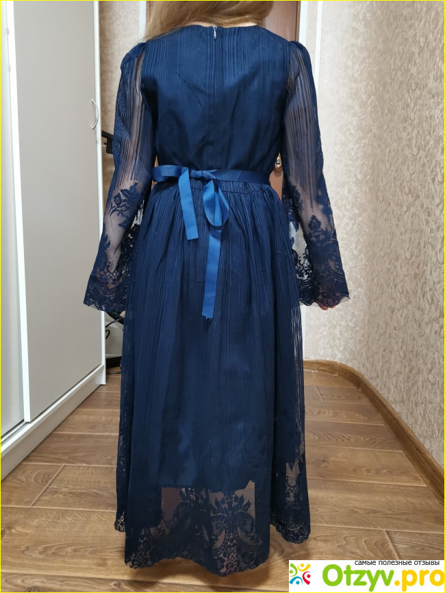 Платье Navy Lace Dress фото3