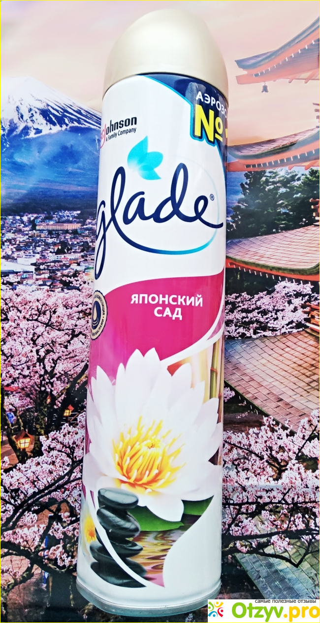 Отзыв о Освежитель воздуха Glade Японский сад