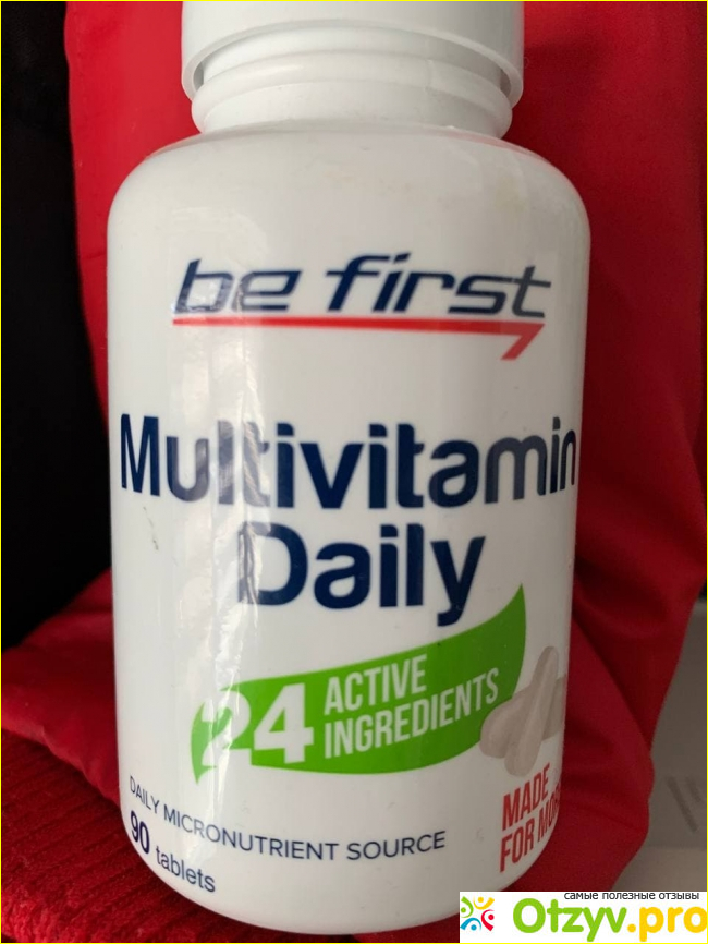 Отзыв о Be First Multivitamin Daily 90 таблеток