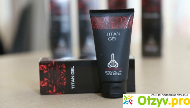 Titan Gel - эффект увеличения пениса