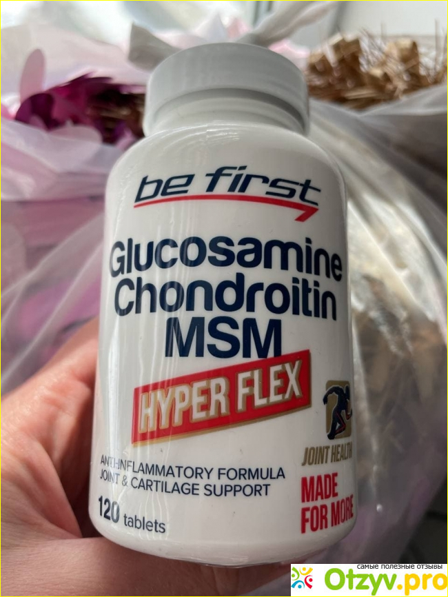 Отзыв о Be First Glucosamine+Chondroitin+MSM Hyper Flex