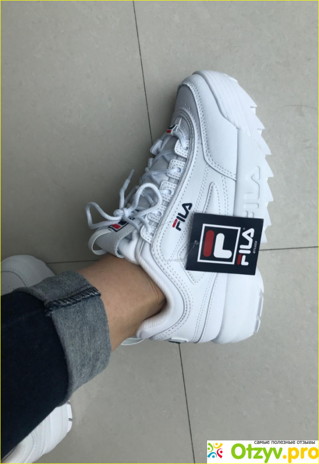 Отзыв о Fila Disruptor II кроссовки