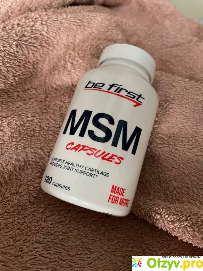 Отзыв о Be First Glucosamine MSM (глюкозамин МСМ)