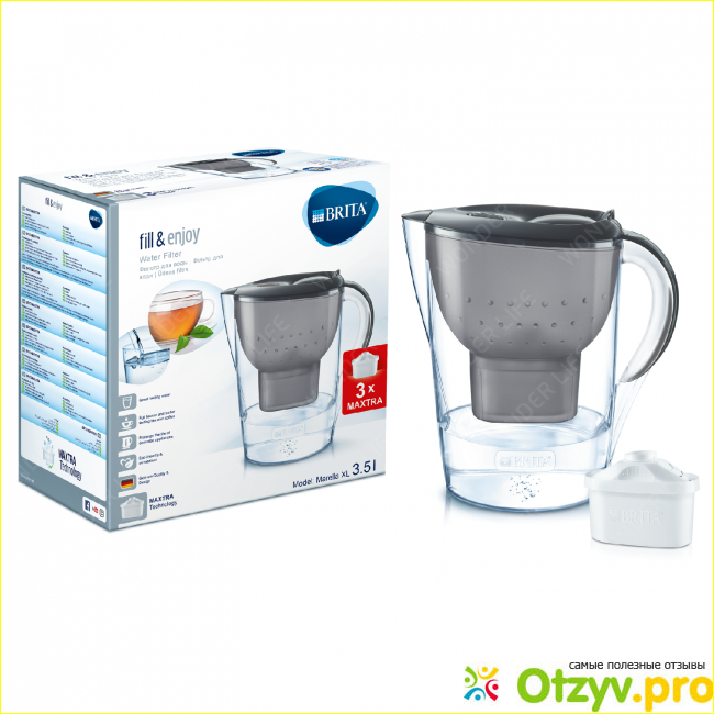 Фильтр-кувшин для воды Brita Marella XL.