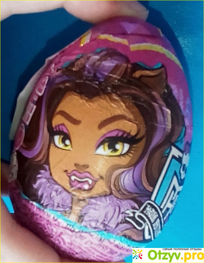 Отзыв о Шоколадное яйцо Monster High