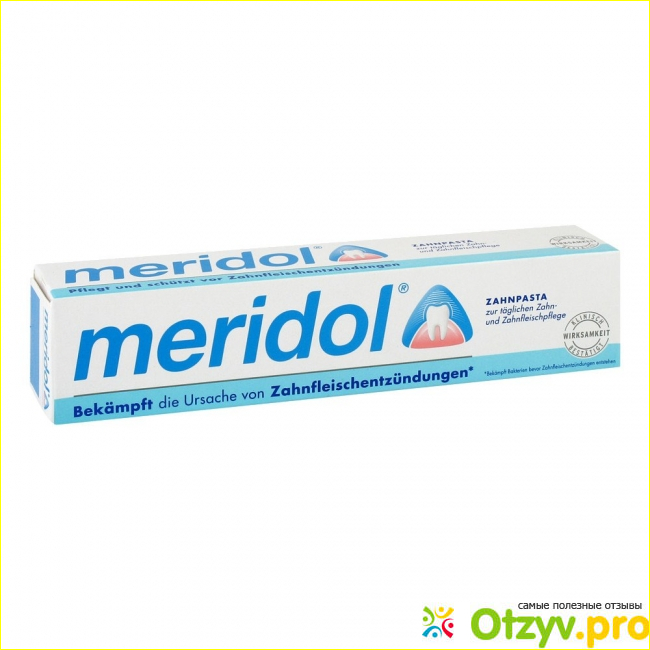 Отзыв о Зубная паста от пародонтоза Meridol