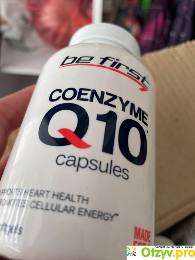 Отзыв о Be First Coenzyme Q10 60 гелевых капсул