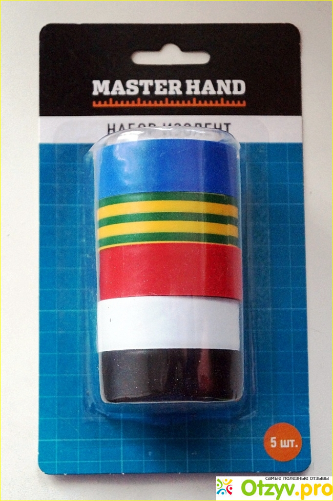 Отзыв о Набор изолент Master Hand