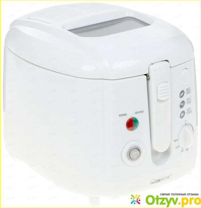 Мое впечатление от фритюрницы Clatronic FR 3390 weis 2L