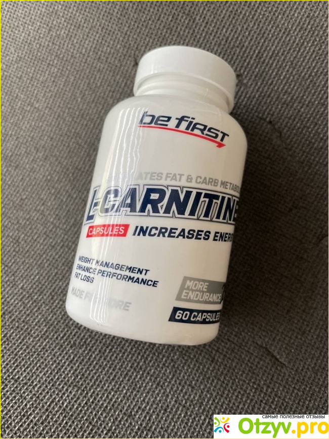 Отзыв о Be First L-carnitine capsules, 120 капсул