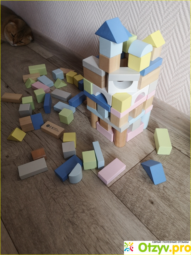 Деревянный конструктор STOY Building Blocks фото2