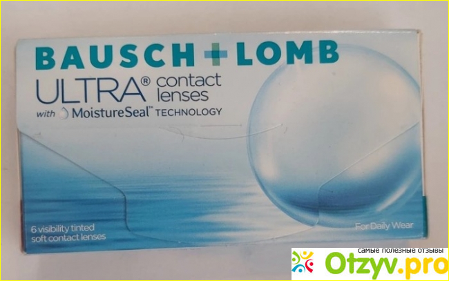 Отзыв о Контактные линзы Bausch&Lomb ULTRA