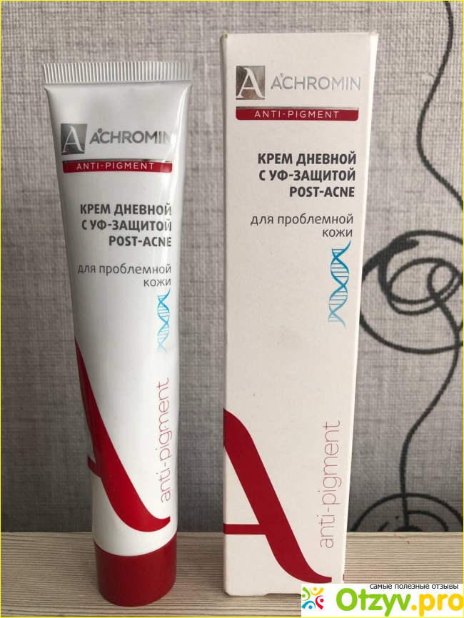 Отзыв о Achromin anti-pigment дневной крем с УФ защитой