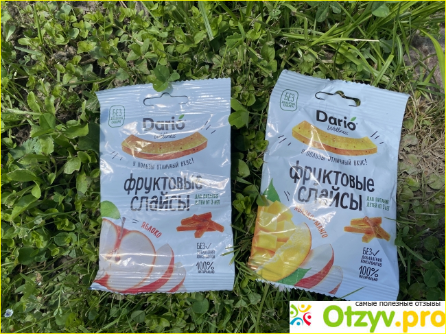 Отзыв о Dario Wellness фруктовые слайсы