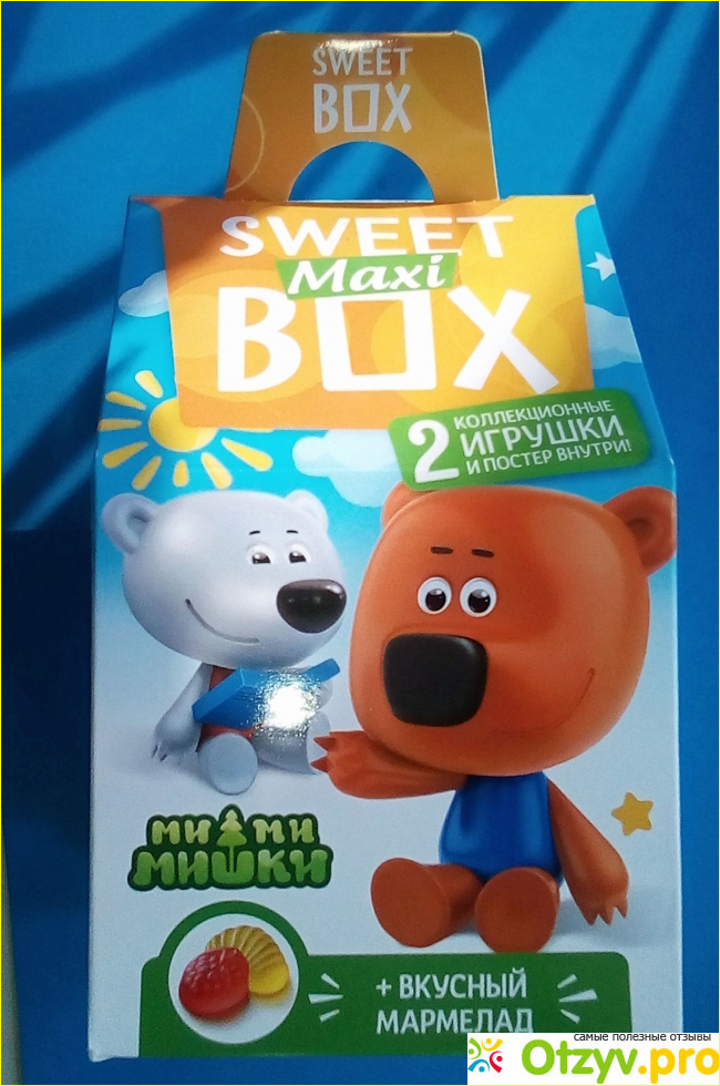 Отзыв о Мармелад жевательный Sweet Maxi Box с подарком Ми-ми-мишки