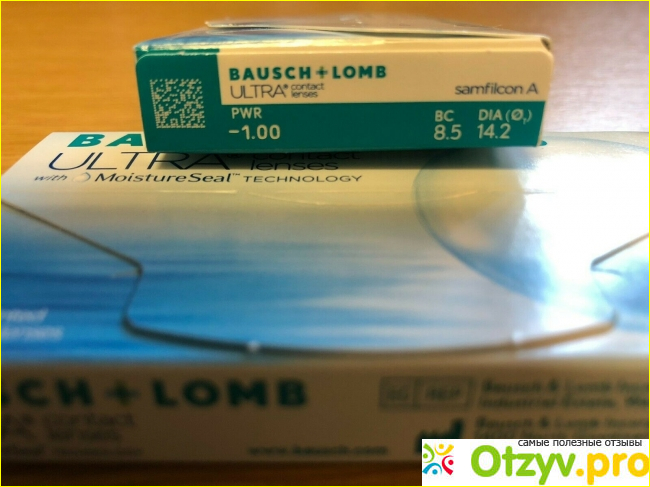 Отзыв о Контактные линзы Bausch&Lomb ULTRA