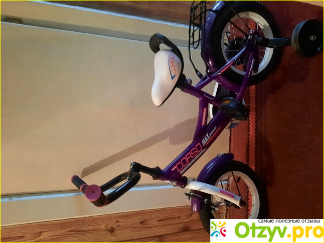 Отзыв о Детский велосипед Corso 12 колеса