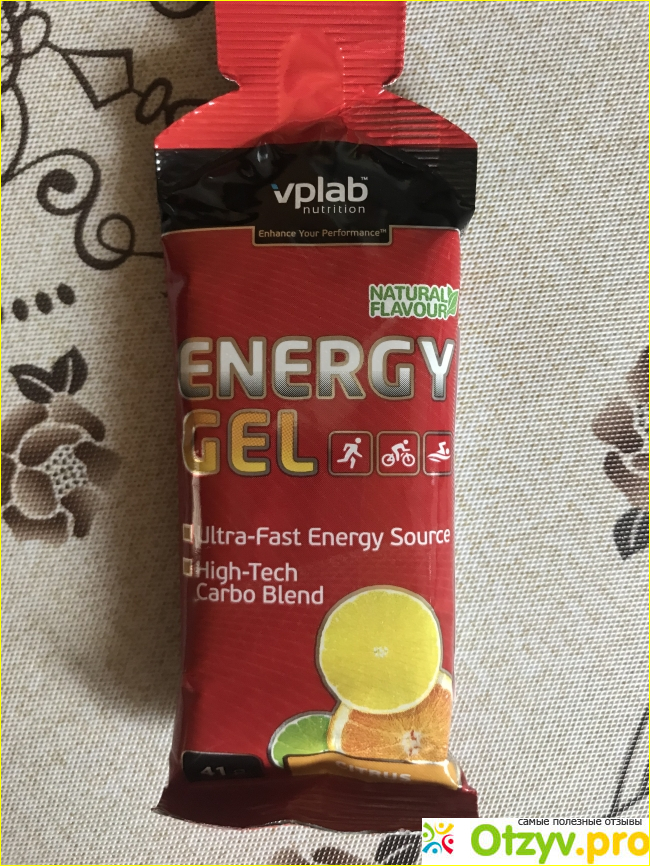 Отзыв о Energy Gel Citrus