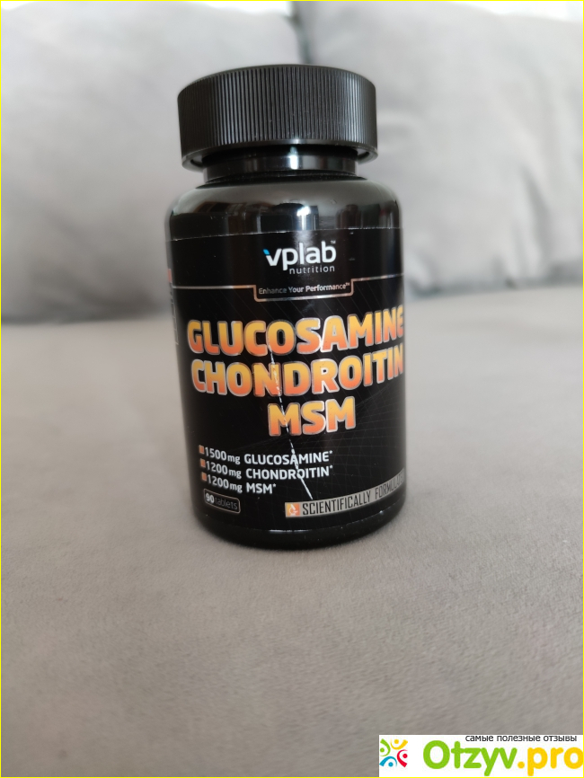 Отзыв о Glucosamine & Chondroitin & MSM 90 tab