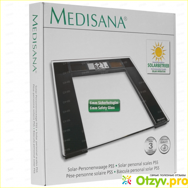 Отзыв о Весы Medisana PSS