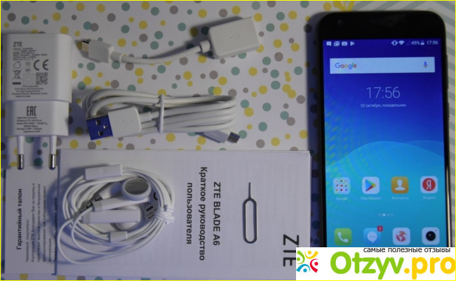 Отзыв о Смартфон ZTE Blade A6 32Gb