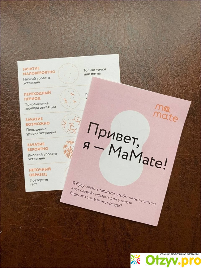 Отзыв о Тест на овуляцию Mamate