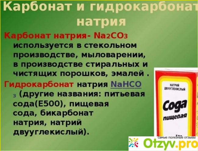 Вред и полезные свойства соды в медицине